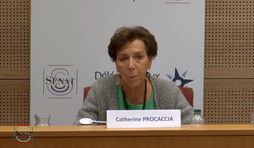 Catherine Procaccia sénatrice (LR) rapporteur du 2e rapport de l'OPECST sur le chlordécone
