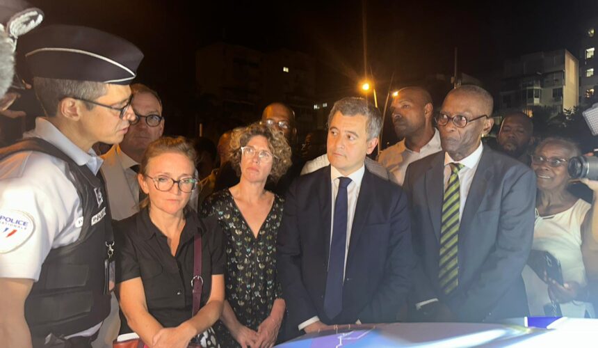 Le ministre de l'Intérieur Géral Darmanin annonce que "tous les mineurs de moins de 18 ans ne pourront pas circuler dans les rues de Pointe-à-Pitre après 20 heures". Photo : FB La Ville de Pointe-à-Pitre