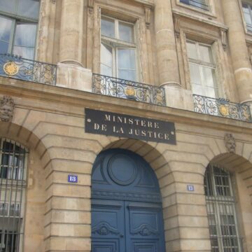 Place Vendôme, ministère de la Justice, hôtel de Bourvallais, Paris