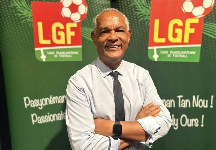 Jean Dartron a été réélu président de la Ligue guadeloupéenne de football le 17 novembre 2024. Photo : DR