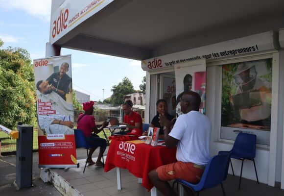 Matinée portes ouvertes à l’agence Adie de Sainte-Rose le 4 février 2025. Photo : Adie Guadeloupe