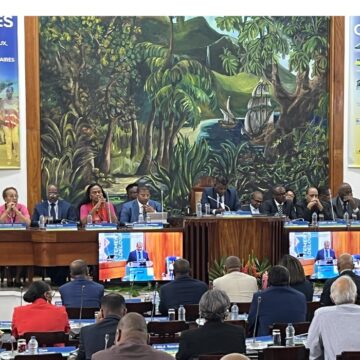 19e congrès des conseillers régionaux et départementaux à Basse-Terre le 17 juin 2025. Photo : LCG