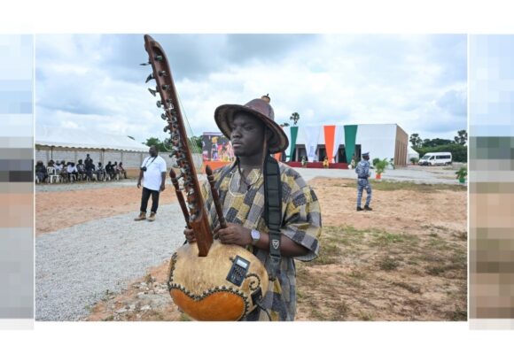 La Côte d'Ivoire a inauguré le 30 juin 2025 une nouvelle extension de son premier musée archéologique, après la découverte de vestiges lors de la construction d'un barrage dans le sud du pays. Photo : Issouf Sanogo / AFP