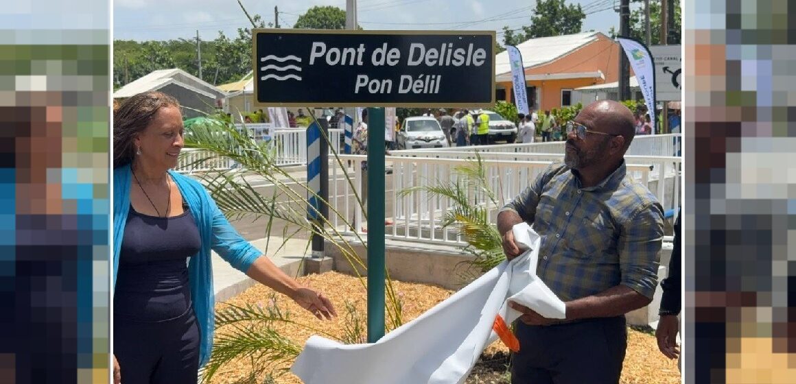 Le pont de Delisle inauguré… et dans le viseur de Bruxelles