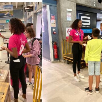 Image d’archive des agents saisonniers affectés au plan Rush 2022 à l’aéroport de Guadeloupe. Photo : Aéroport Guadeloupe Maryse-Condé