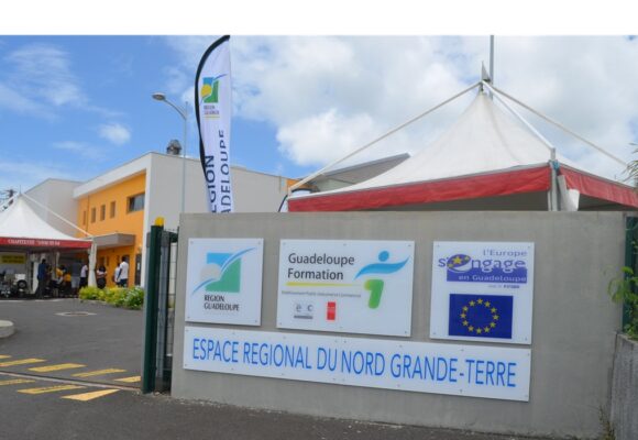 Antenne du nord Grande-Terre de Guadeloupe formation, établissement régional en charge de la formation professionnelle. Photo : DR