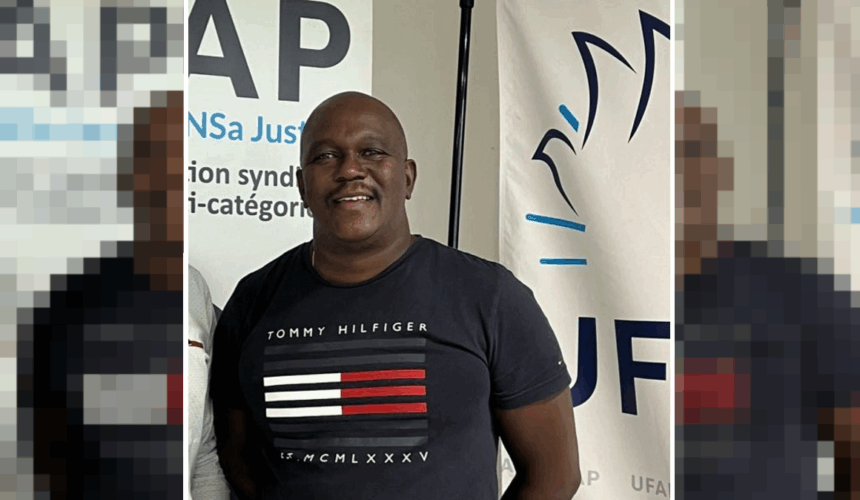 Jean-Jacques Racamy, agent pénitentiaire, secrétaire général de l'Unsa Ufap Justice Guadeloupe. Photo : DR