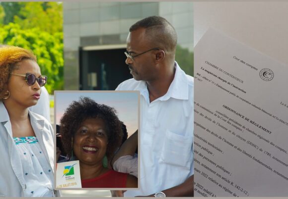 Photomontage, de gauche à droite : Laurella Rinçon ancienne directrice générale du Macte, Manuella Moutou ancienne directrice générale par intérim du Macte, Ary Chalus ancien président du Macte, tous renvoyés devant la Cour des comptes dans l’affaire du Mémorial acte.